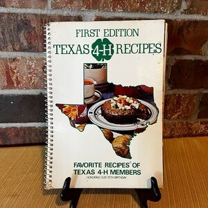 Texas 4-H Recipes Cookbook - First Edition